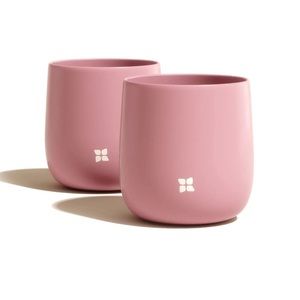 Pair of Porcelain Cups, Waterdrop